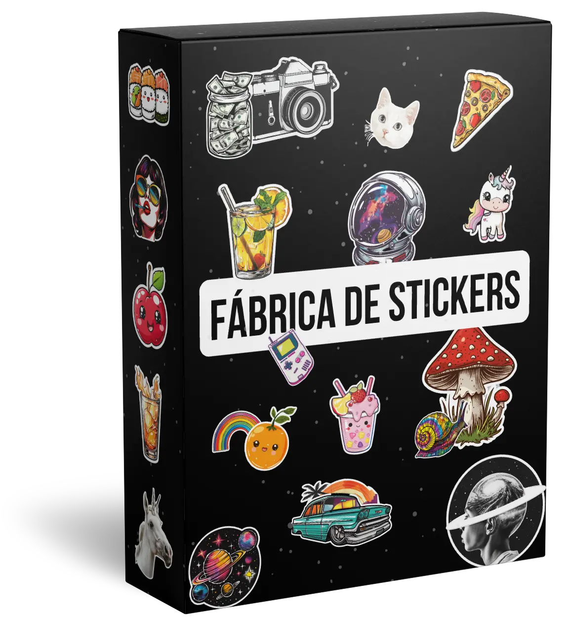 Adesivos Irresistíveis da Fábrica de Stickers