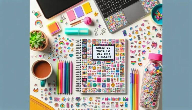 Adesivos Pequenos: Descubra Como Usá-los de Forma Criativa