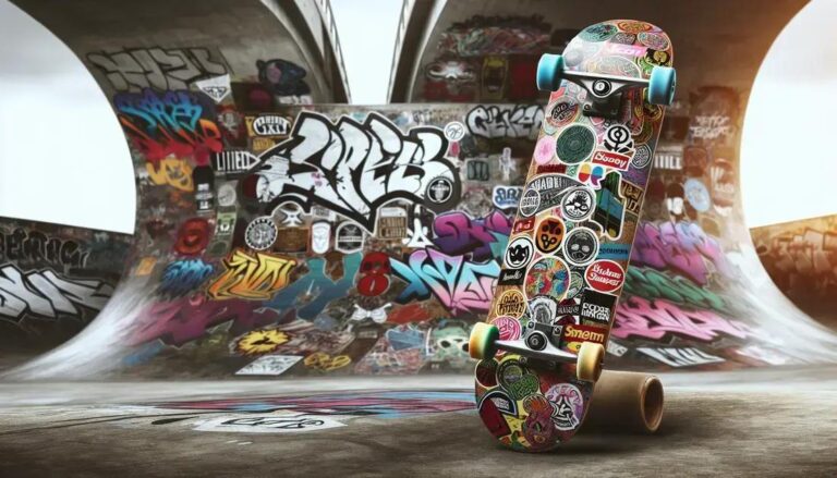 Sticker Skate: Transforme Seu Skate com Estilo e Personalidade