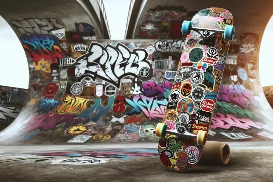 Sticker Skate: Transforme Seu Skate com Estilo e Personalidade