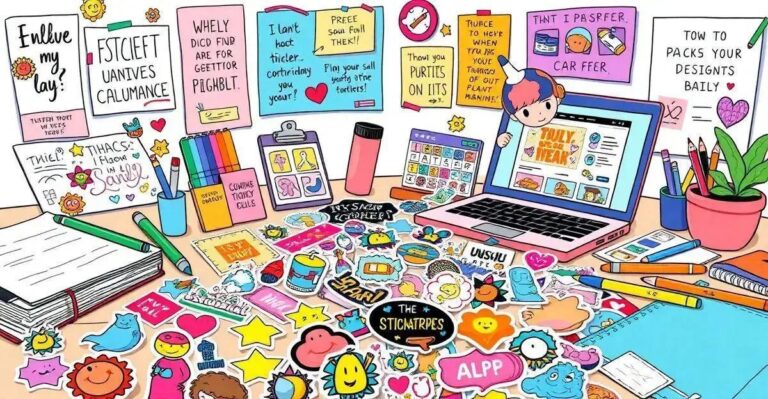 Como Vender Stickers: Transforme sua Criatividade em Lucro
