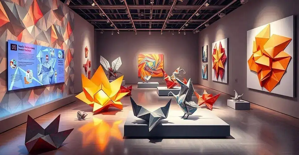 O futuro do origami na arte moderna