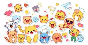 Pack de stickers divertidos para Telegram: Explore a diversão instantânea!