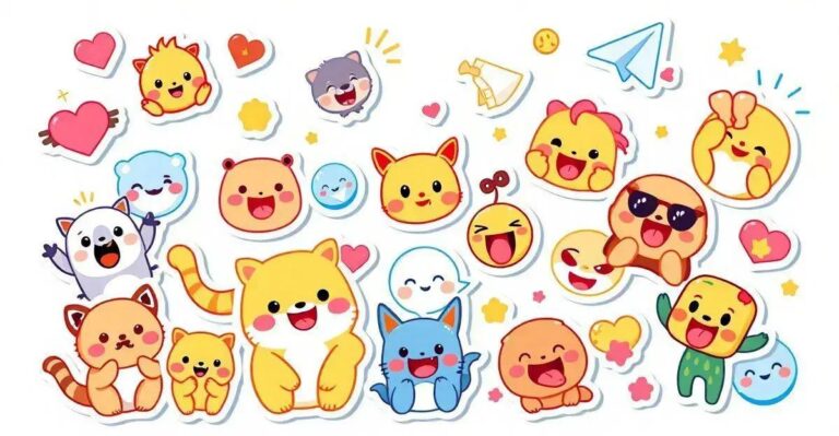 Pack de stickers divertidos para Telegram: Explore a diversão instantânea!