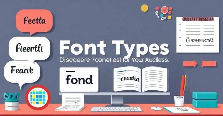 Tipos de Fonte: Descubra as Melhores opções para seu Design
