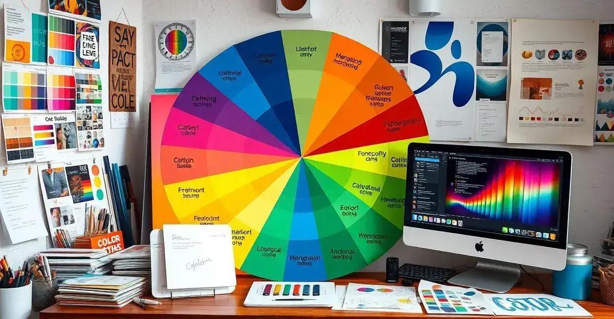 A psicologia das cores no design