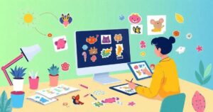 Como a IA Auxilia no Design de Figurinhas: Descubra Já!