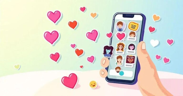 Como criar stickers para perfis de namoro que atraem mais matches