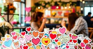 Como Utilizar Stickers para Dar Dicas de Encontros Incríveis