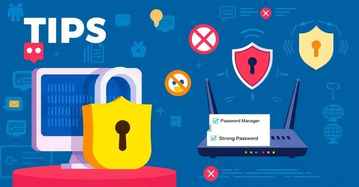 Dicas para fortalecer a senha do roteador Dicas para fortalecer a senha do roteador