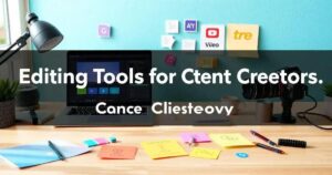 Ferramentas de Edição para Criadores de Conteúdo: Descubra Já!