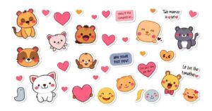 Figurinhas fofas para enviar no primeiro encontro virtual: surpreenda!
