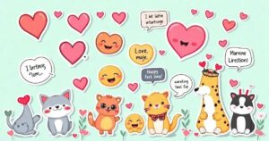 Ideias de stickers para flertar no Instagram que vão surpreender!