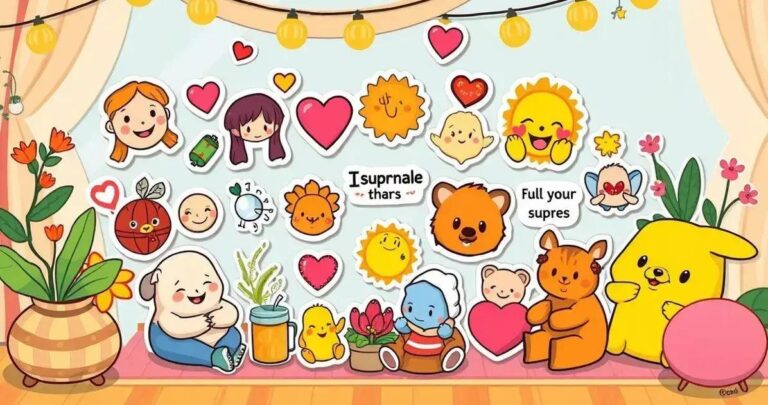 Figurinhas de Apoio Emocional para Amigos: Surpreenda com Carinho