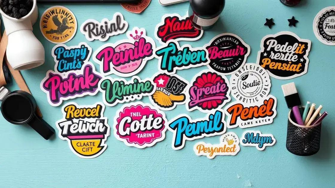 Dicas para personalizar suas figurinhas